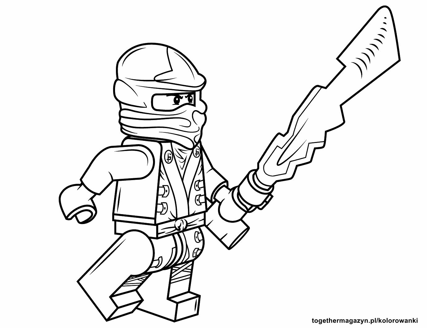 Lego Ninjago Kolorowanki Pobierz Lub Wydrukuj Together Magazyn - kolorowanki roblox ninja