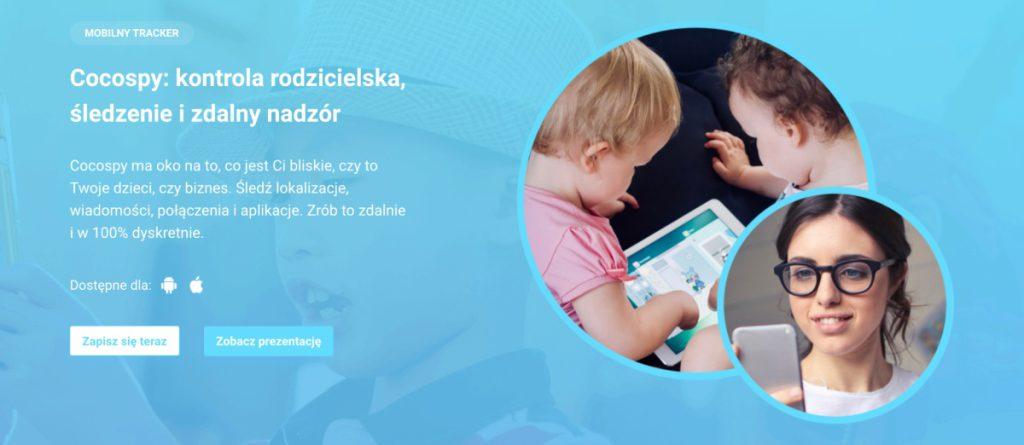 cocospy - aplikacja monitorująca telefon dziecka