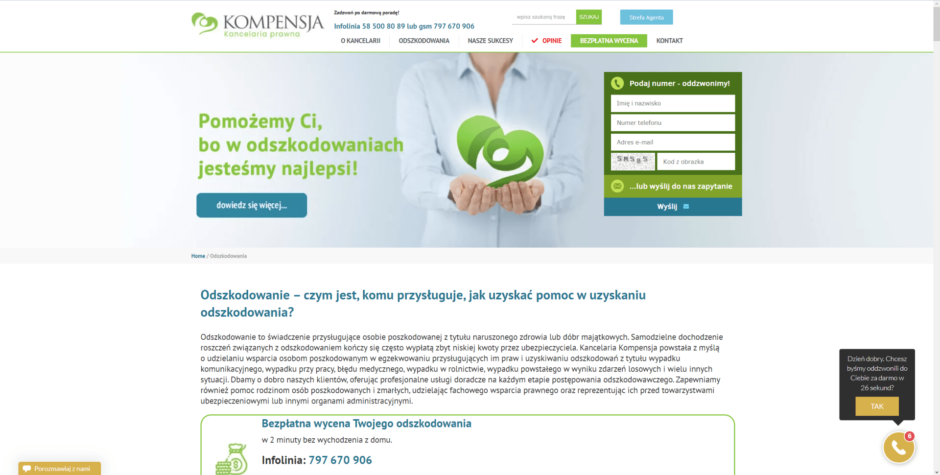 Jak uzyskać odszkodowanie za wypadek przy pracy?- www.kompensja.pl