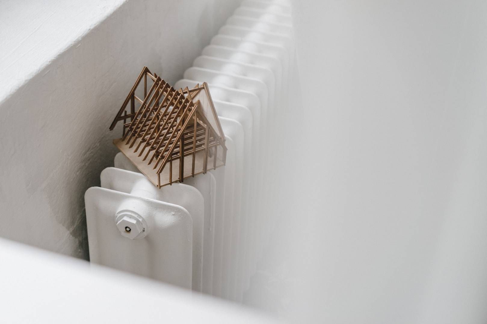 Architectural model on heater