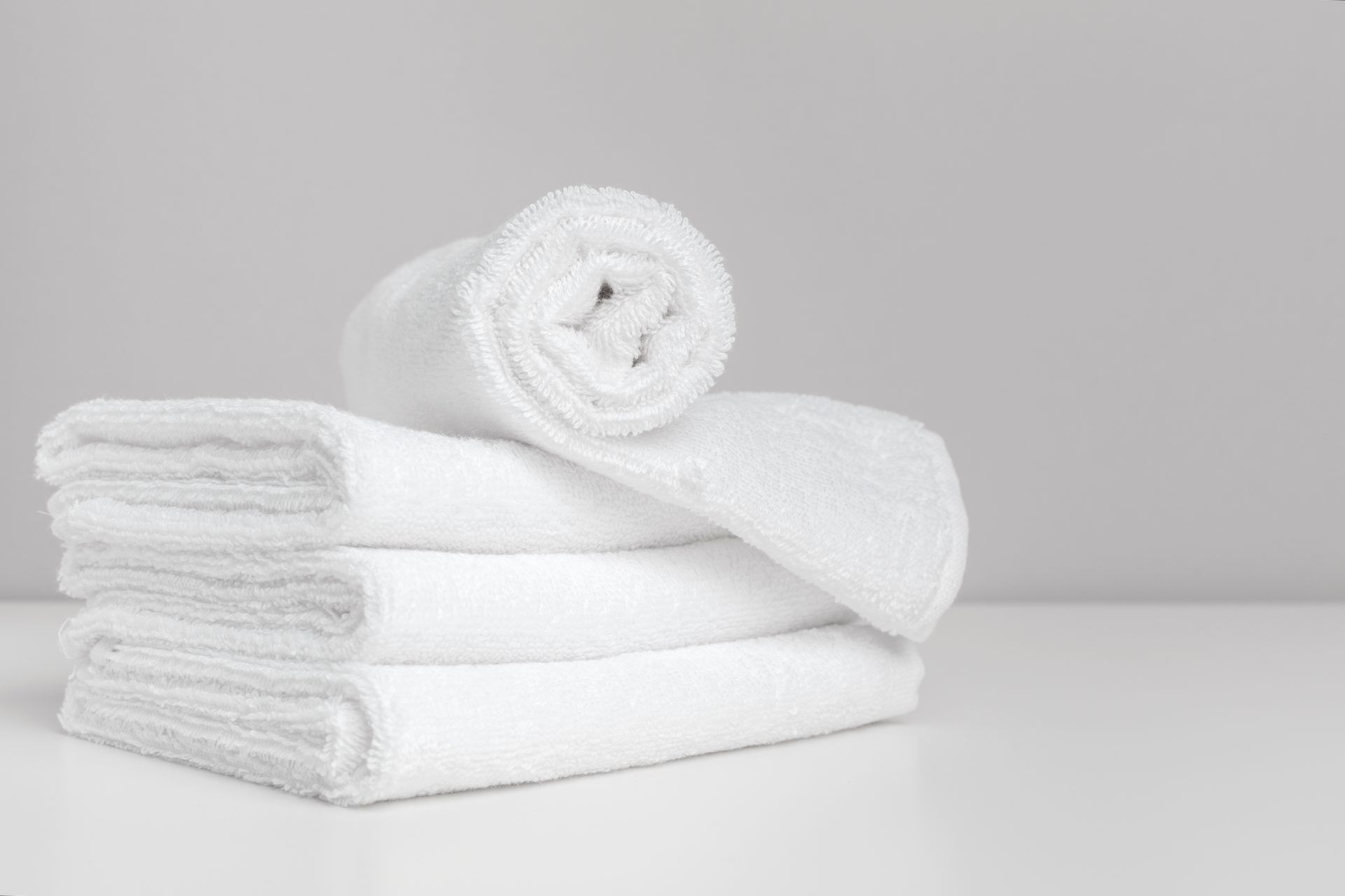 clean soft towels color