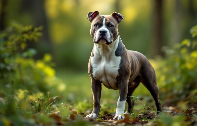 amerykanski staffordshire terier amstaff