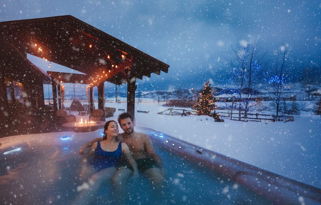 jacuzzi ogrodowe zima 2