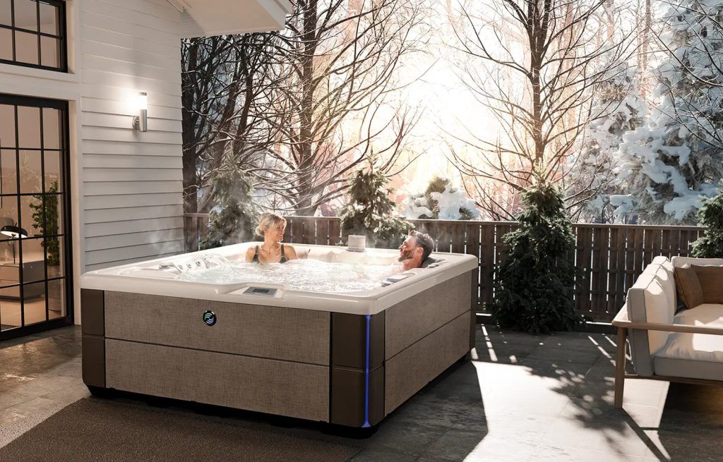 jacuzzi ogrodowe zima 4