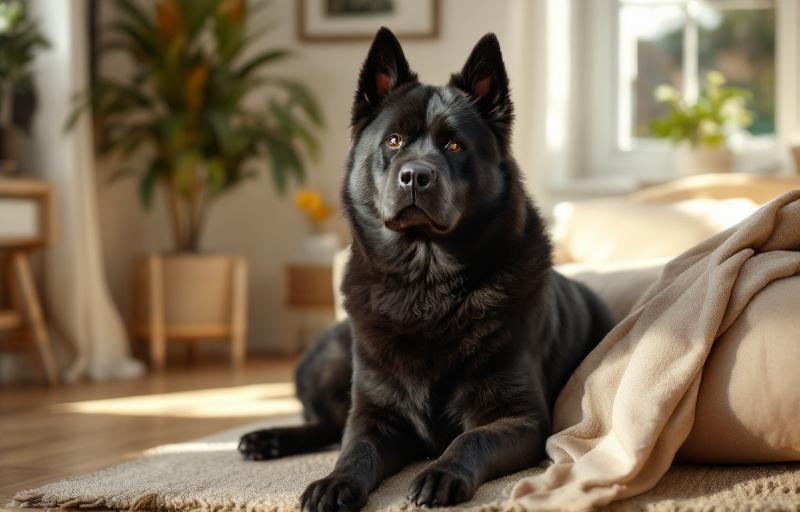 akita amerykanska czarna charakterystyka