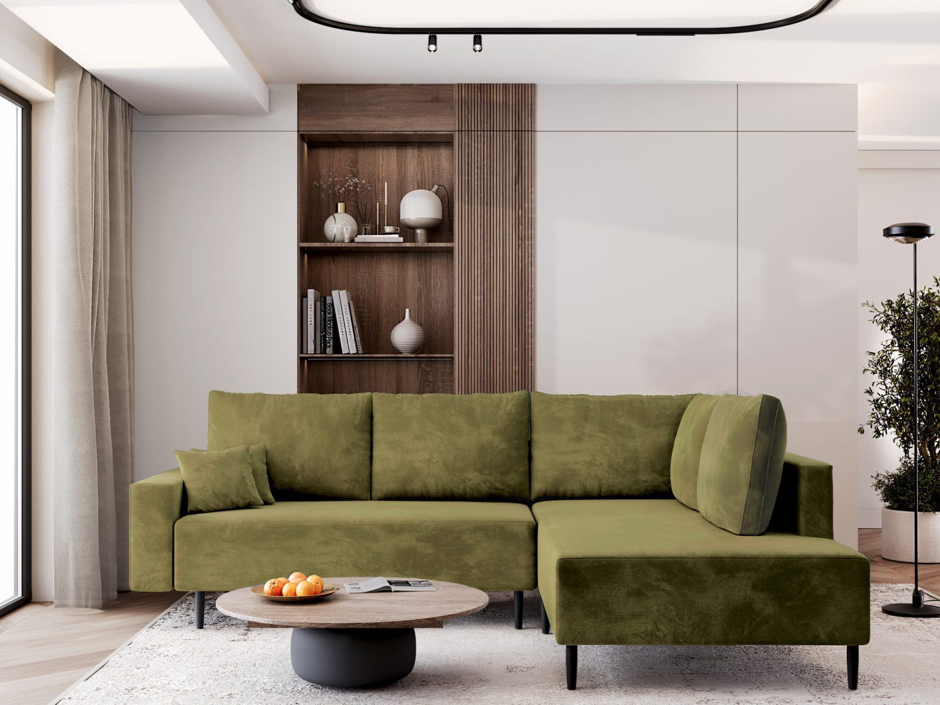 Narożnik w małym mieszkaniu – jak maksymalnie wykorzystać przestrzeń?