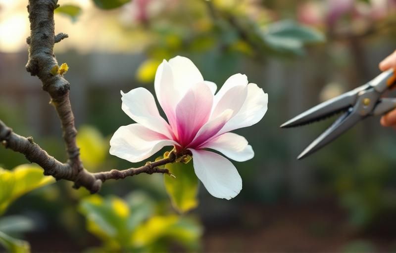 kiedy przycinac magnolie kompletny przew