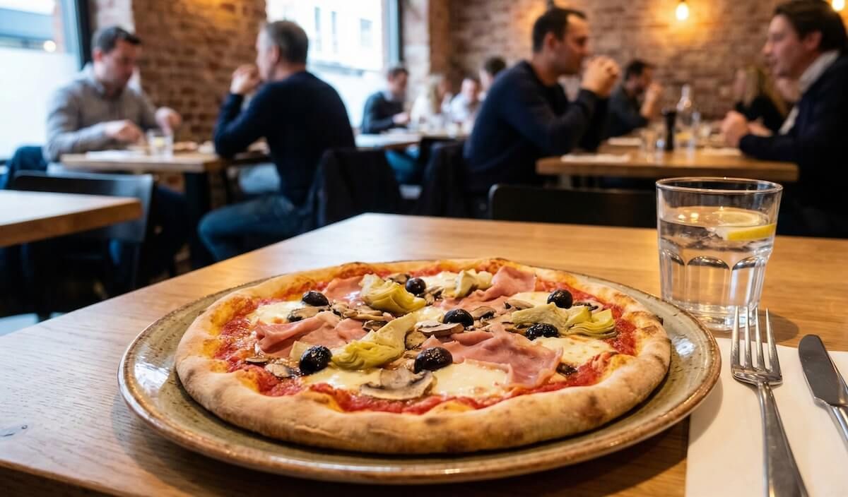 Pyszna pizza w restauracji T-Pizza