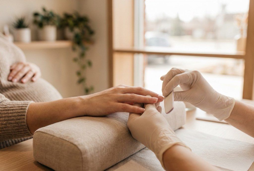 hybryda w ciazy wizyta w salonie