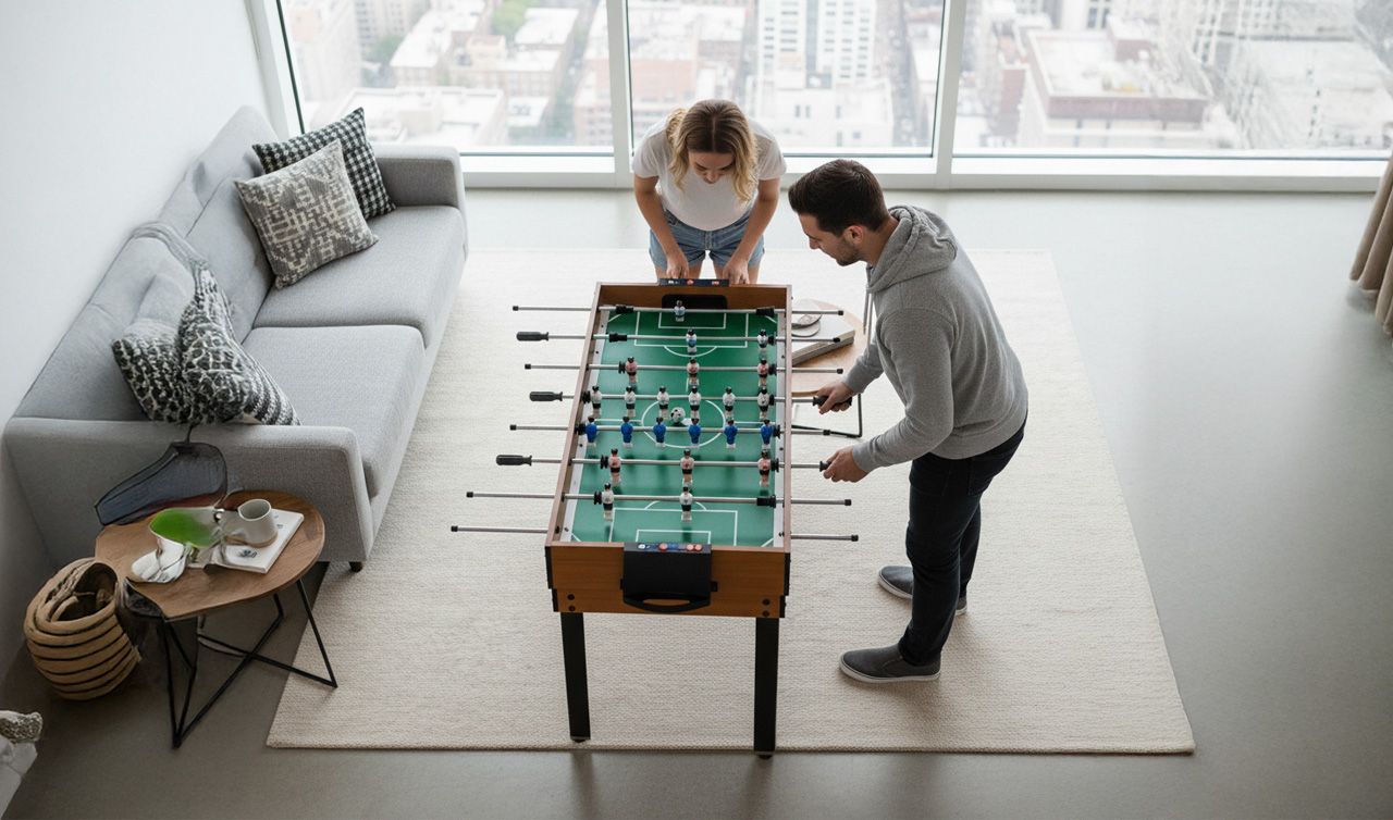 Stół do piłkarzyków w domu: dlaczego „krótka gra” buduje nawyk aktywności i integruje rodzinę