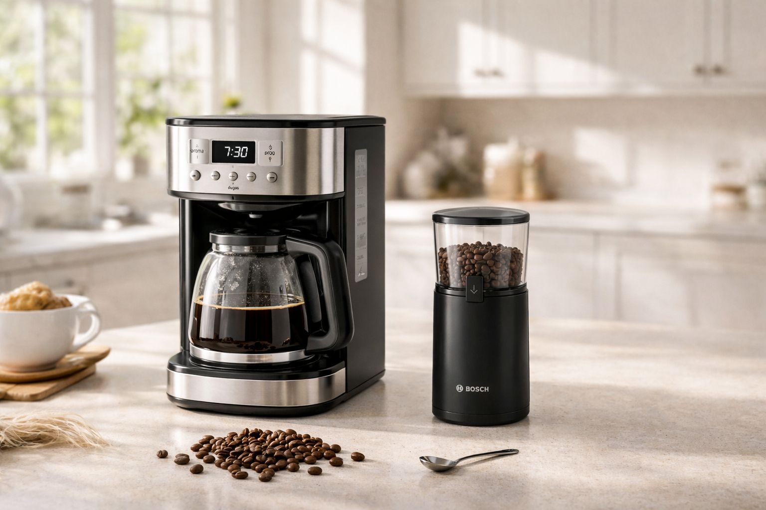 Jak dozować kawę ziarnistą? Ile wsypać do młynka, żeby nie marnować