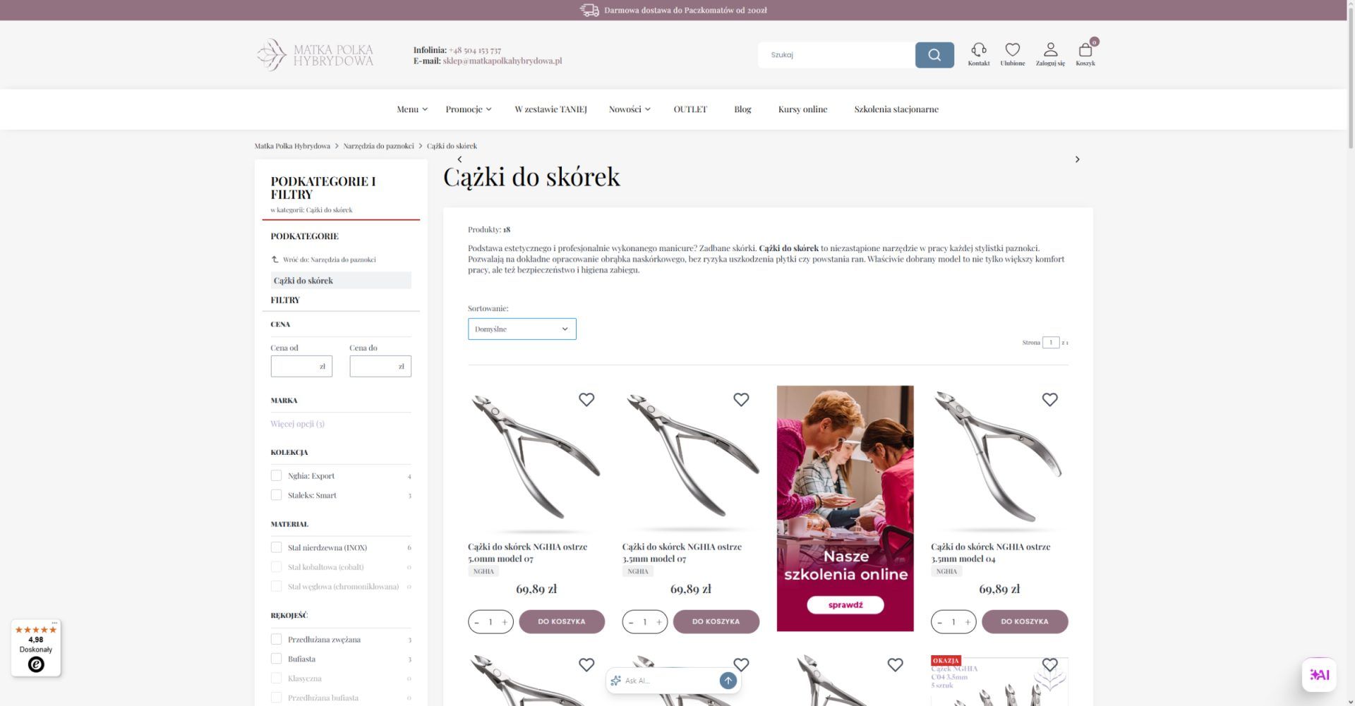 Jak dbać o cążki do skórek? Dezynfekcja, sterylizacja i ostrzenie