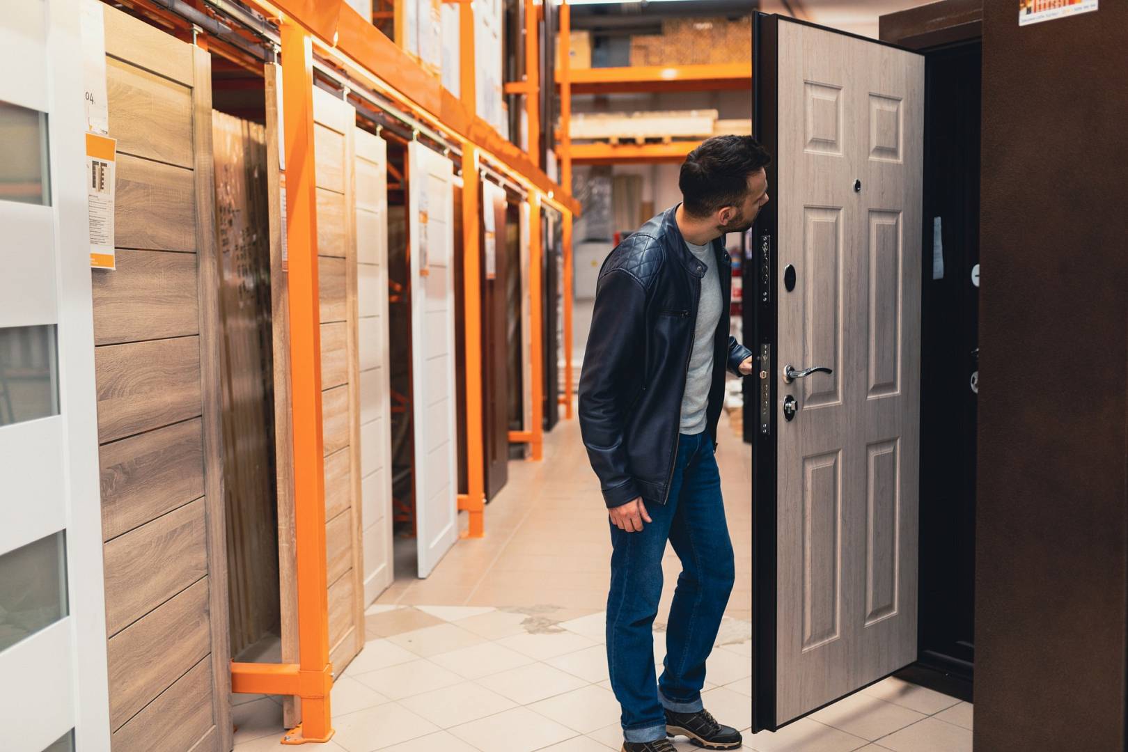 man hardware store chooses new doors wp