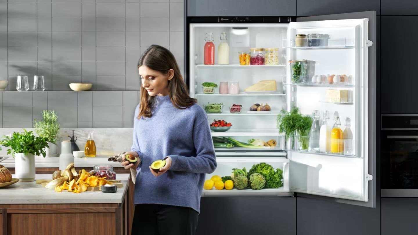 Soczyste produkty i stabilna temperatura. Odkryj TwinTech® No Frost w lodówkach Electrolux